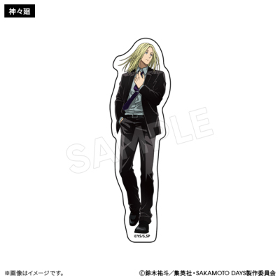 SAKAMOTO DAYS ブラインドダイカットステッカー ORDER ver.（全6種