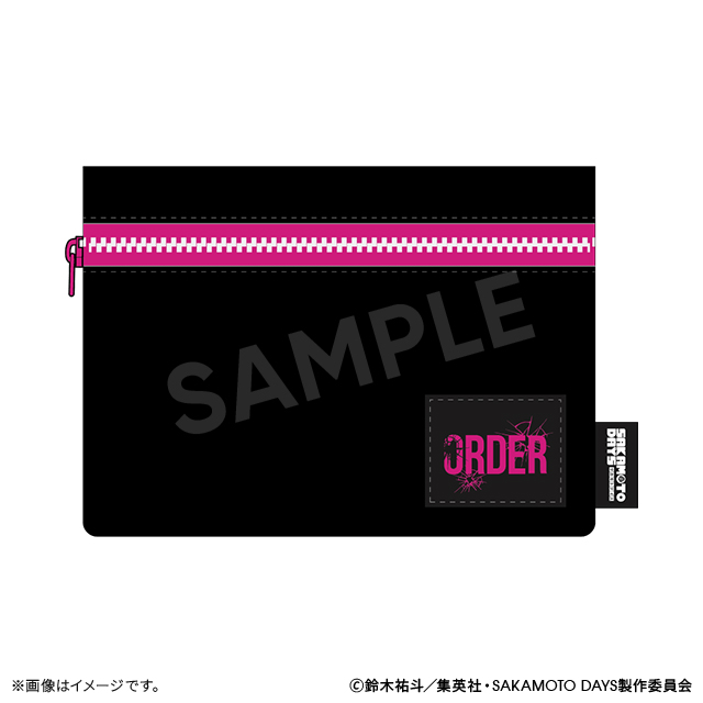 SAKAMOTO DAYS フラットポーチ ORDER ver. SAKAMOTO DAYS トムスショップ