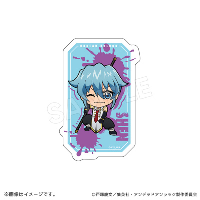 アンデッドアンラック ブラインドステッカー ミニキャラ(全15種